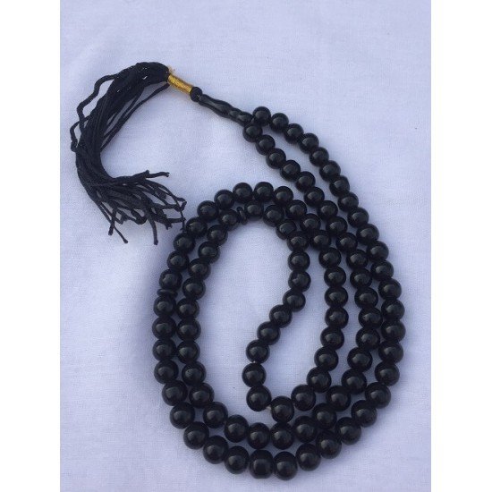 Black Aqeeq (Carnelian) Tasbih