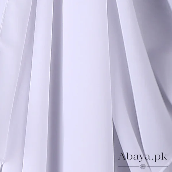 Georgette Luxe- Pearl-White
