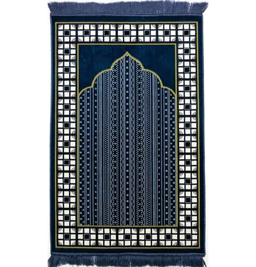 11 Velvet Vined Arch-Prayer Rug
