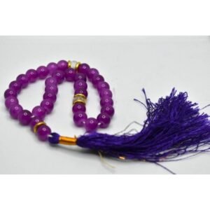 12 Plum Marble Tasbih-(10mm)