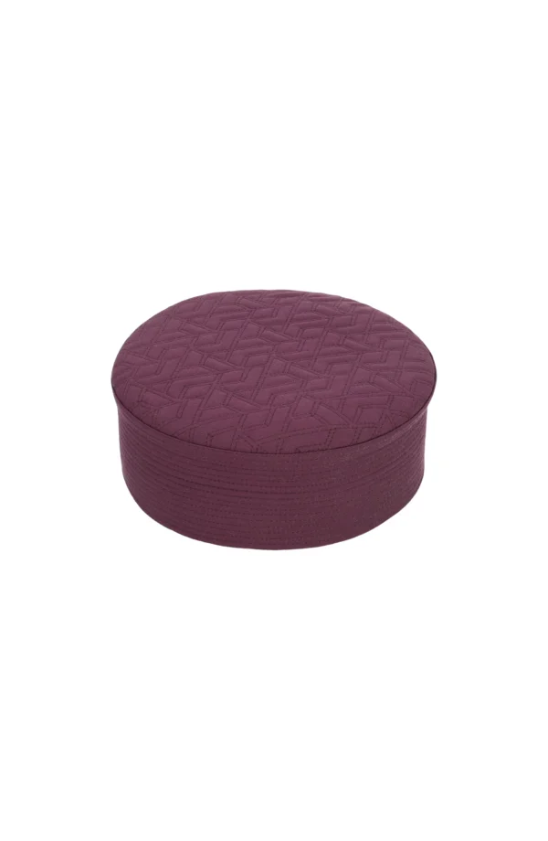 BURGUNDY BLENDED CAP