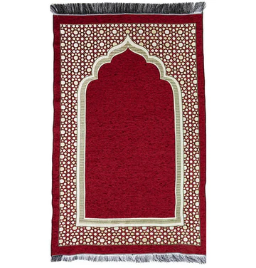 12 Chenille Embroidered-Prayer Mat