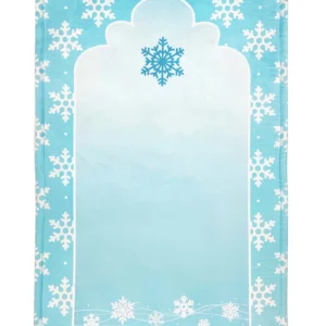 Snow Crystal Prayer Mat