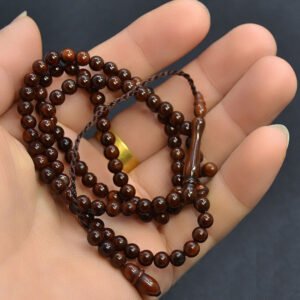 100 Beads 4mm Kuka Wood Rosary