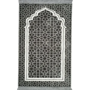 16 Double Plush Prayer Rug-Grey