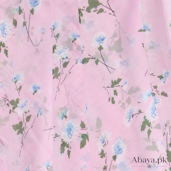 Georgette Tea Pink Orchid Hijab