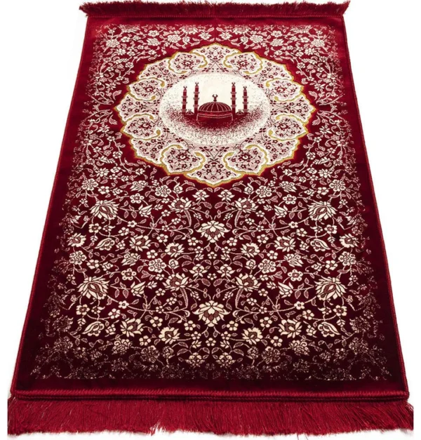 18 Plush Velvet Islamic Prayer Rug