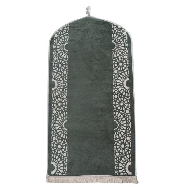 19 Chenille Foam Prayer Rug-Green