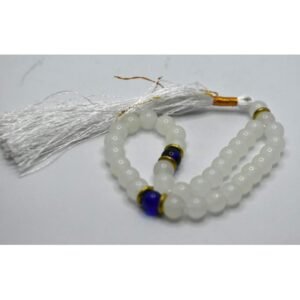 White Marble Tasbih-(10mm)