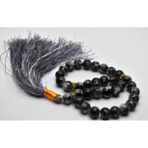 2 Classic Black Marble Tasbih