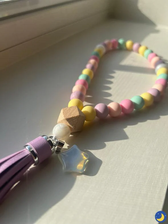 Multi-Color Soft Touch Dhikr Bead