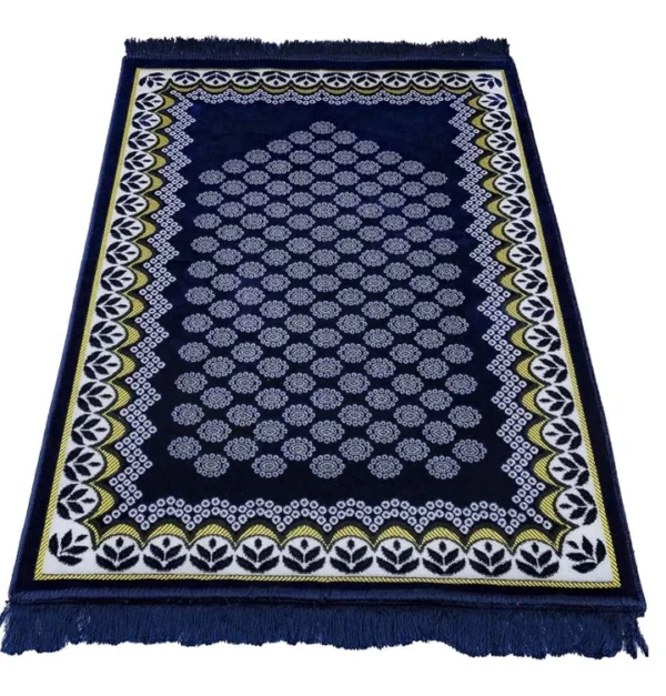 Velvet Floral Daisy Arch Rug