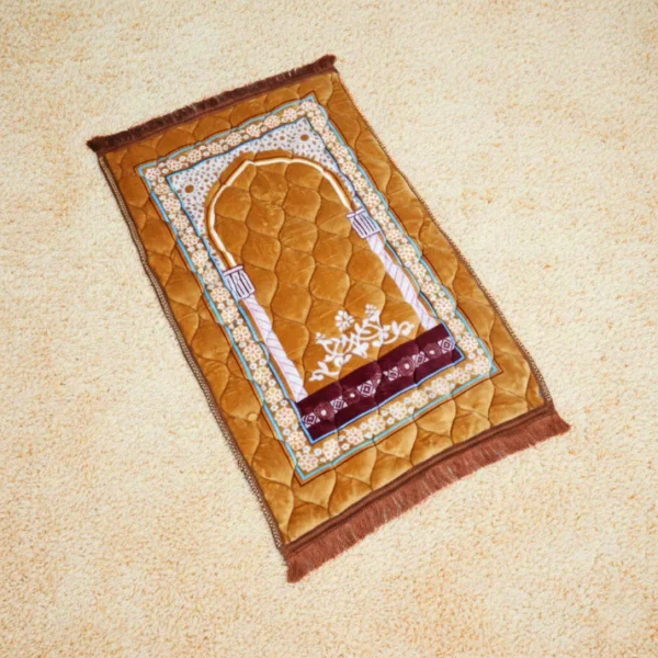 22 Kiswah Printed Prayer Mat-Khushu