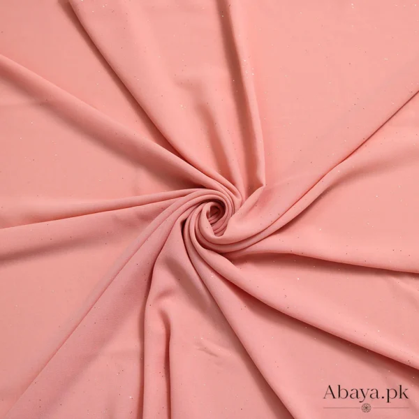 Gleam Chiffon Hijab - Peach
