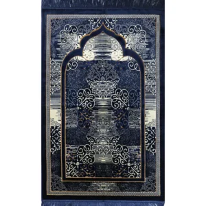 Plush Velvet Islamic Prayer Rug