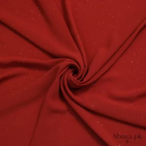 23 Gleam Chiffon Hijab - Rust