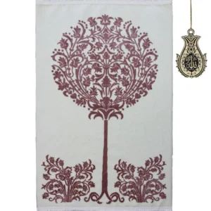 Luxury Velvet Prayer Rug-Pink
