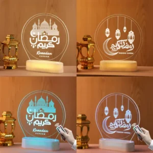 3 Ramadhan Mubarak Lamp