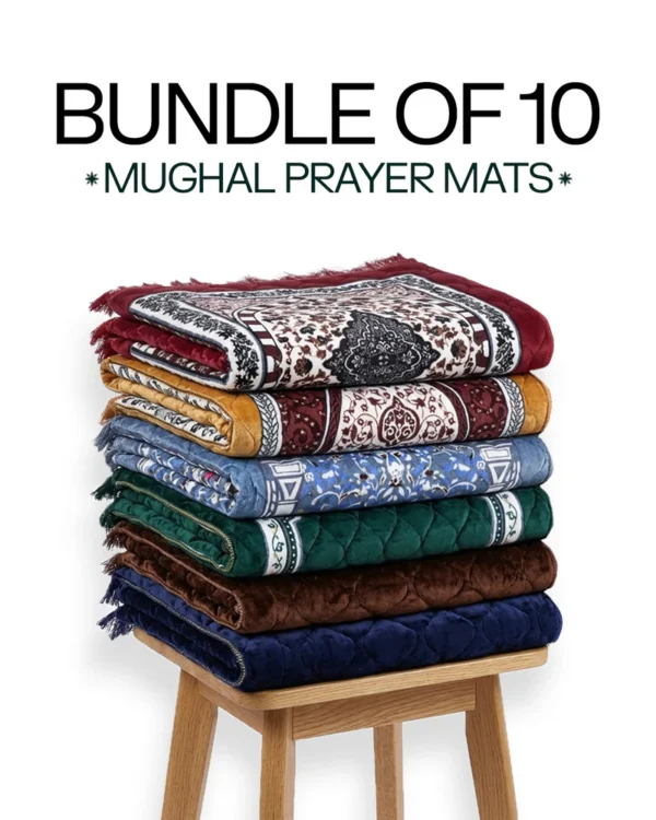Bundle of 10 | Mughal Prayer Mats