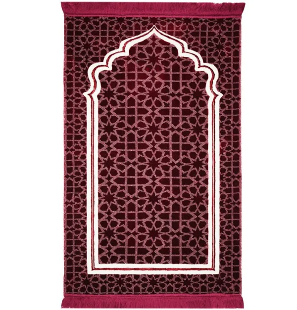 Double Plush Rug Andalus-Red