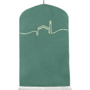 Luxury Woven Chenille Mat-Green