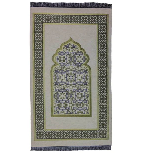 Chenille Embroidered Prayer Mat