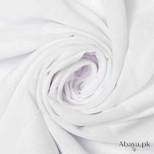 Foil Chiffon White