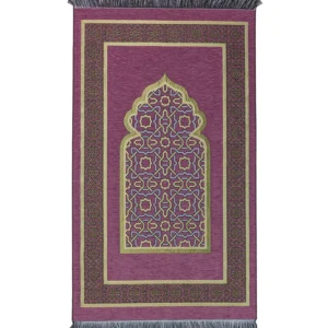 42 Chenille Embroidered Prayer Mat