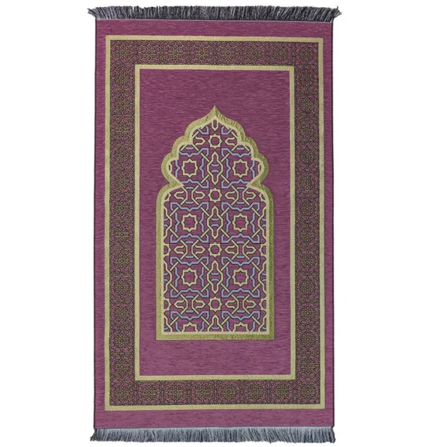 Chenille Embroidered Prayer Mat