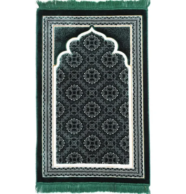 Lux Plush Velvet Prayer Rug