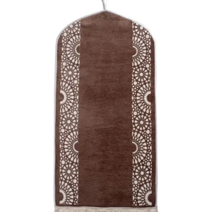 Chenille Foam Rug-Mustaqim Mink