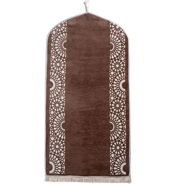 44 Chenille Foam Rug-Mustaqim Mink
