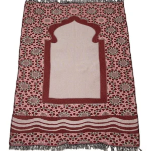 Chenille Prayer Mat Stargazer-Red