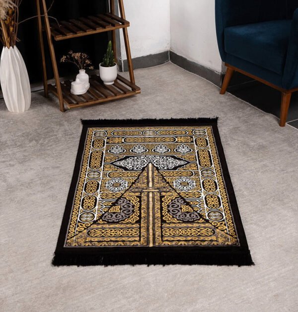 45 Black Diamond Prayer Rug
