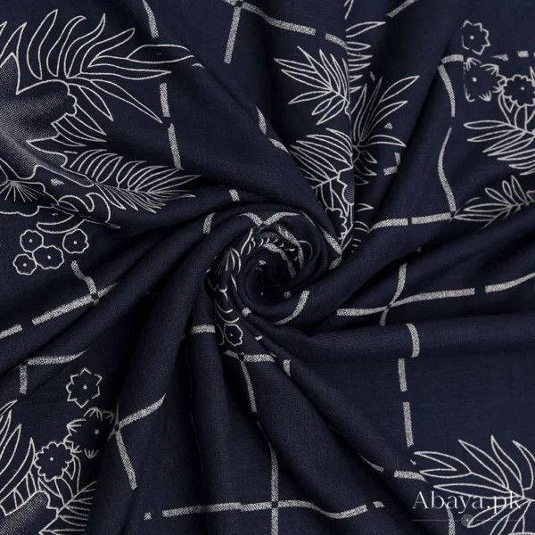 48 Pattern Lawn - Navy Blue