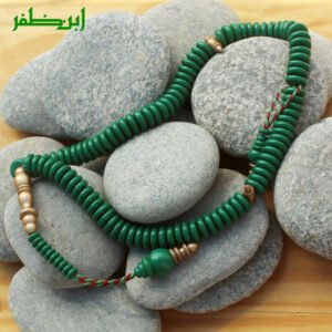 5 Wooden Green 12mm Tasbeeh