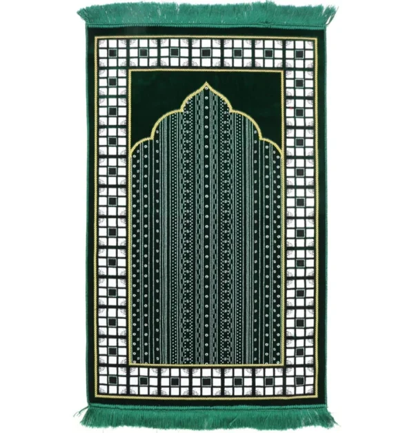 Velvet Vined Arch-Prayer Rug