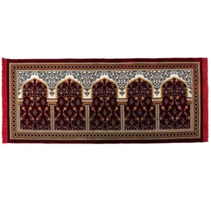 Wide 5 Person Masjid Prayer Rug