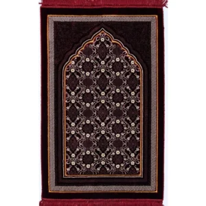 Lux Plush Velvet Prayer Rug