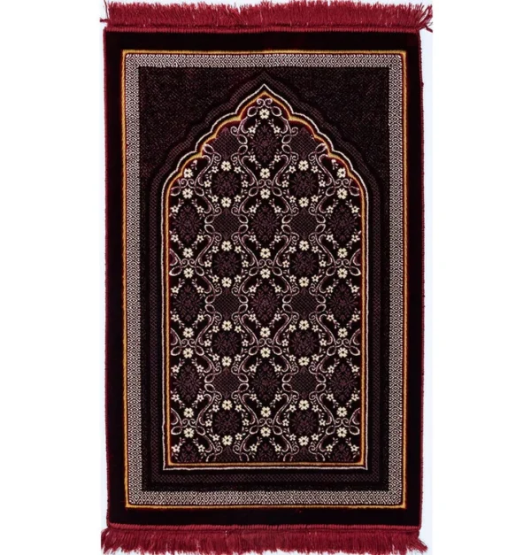 Lux Plush Velvet Prayer Rug