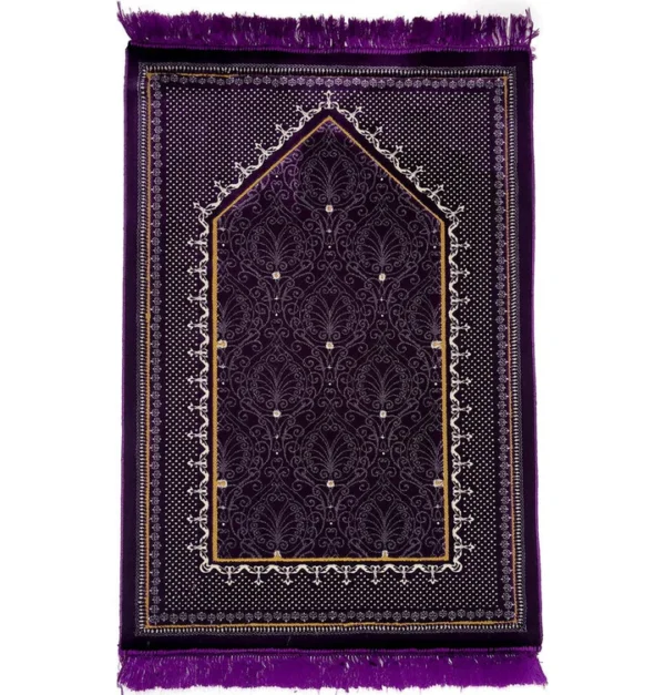 59 Islamic Prayer Rug Topkapi-Purple