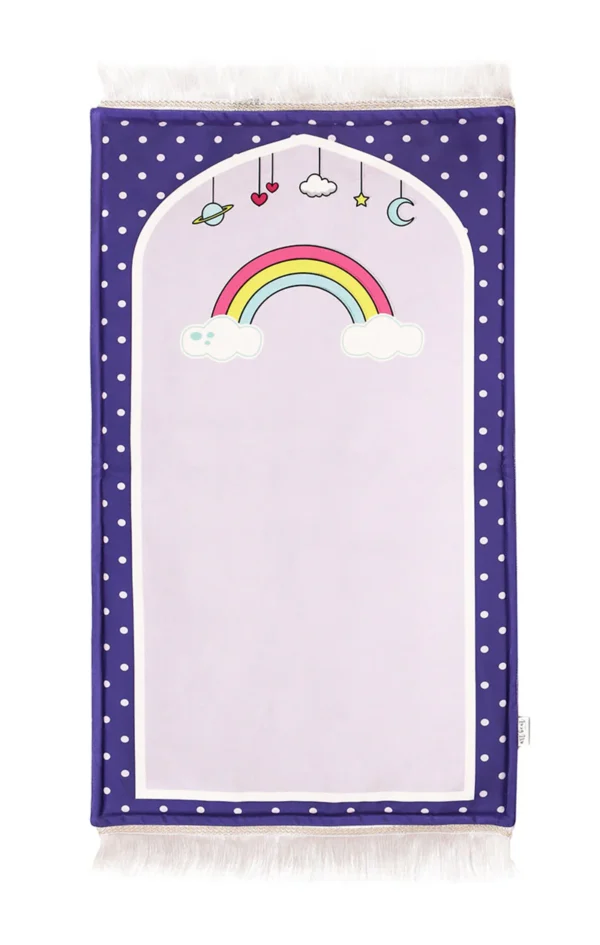 Purple Heavenly Rainbows-Mat