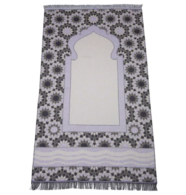 66 Chenille Prayer Mat -Purple