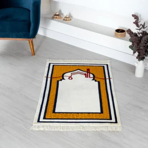 67 Sukoon Prayer Rug-Golden Yellow
