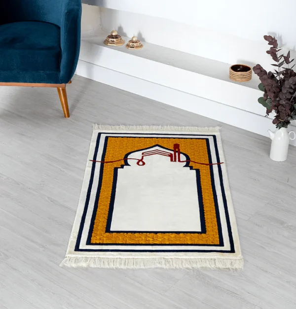Sukoon Prayer Rug-Golden Yellow