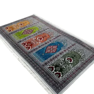 Wide 5 Person Rug Multicolored