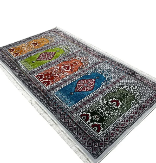 7 Wide 5 Person Rug Multicolored