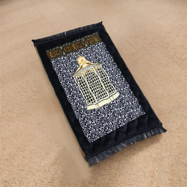 Kiswah Printed Prayer Mat-Waqar