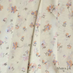 7 Georgette Cream Nouveau Hijab