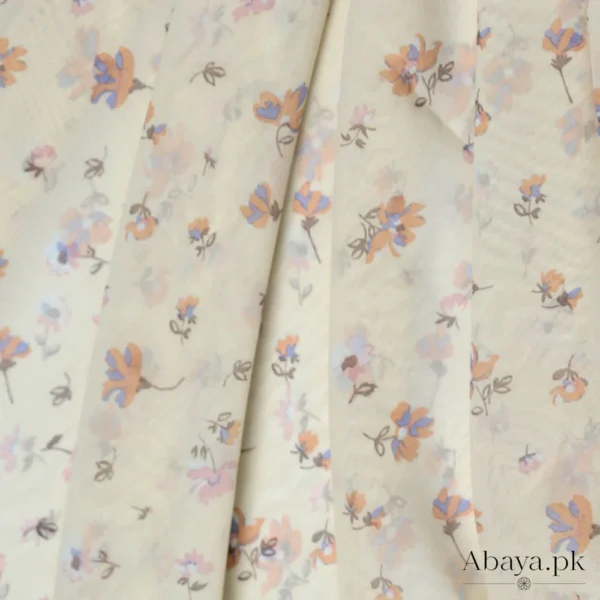 Georgette Cream Nouveau Hijab